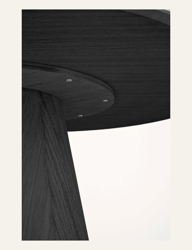 Spisebord svart - 3