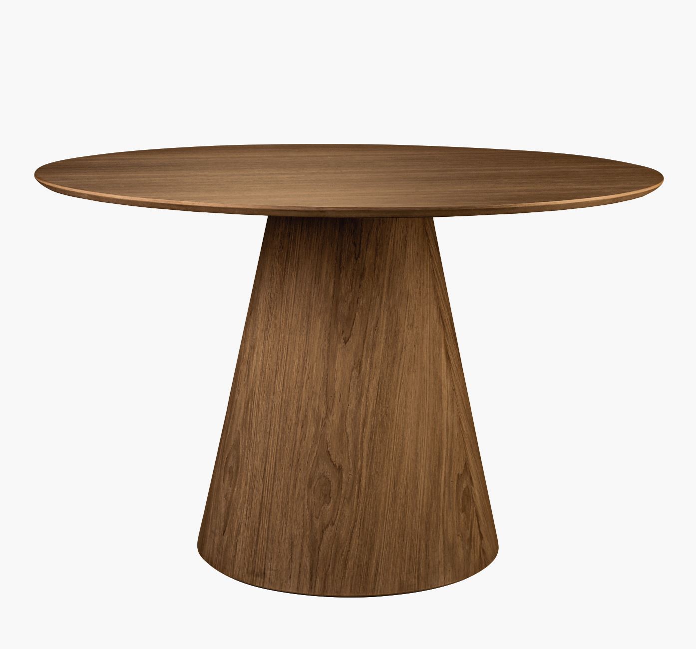 Spisebord brun - ø120 cm brun - 1