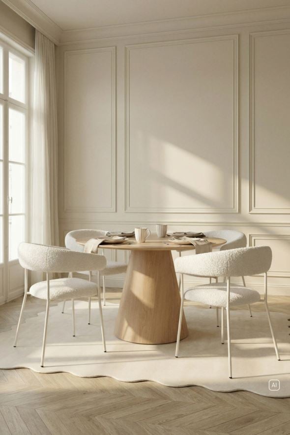 Spisestuestol offwhite - 3