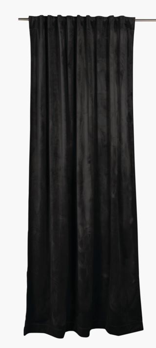 Kid Mali Velour Gardin Svart 135x220 cm