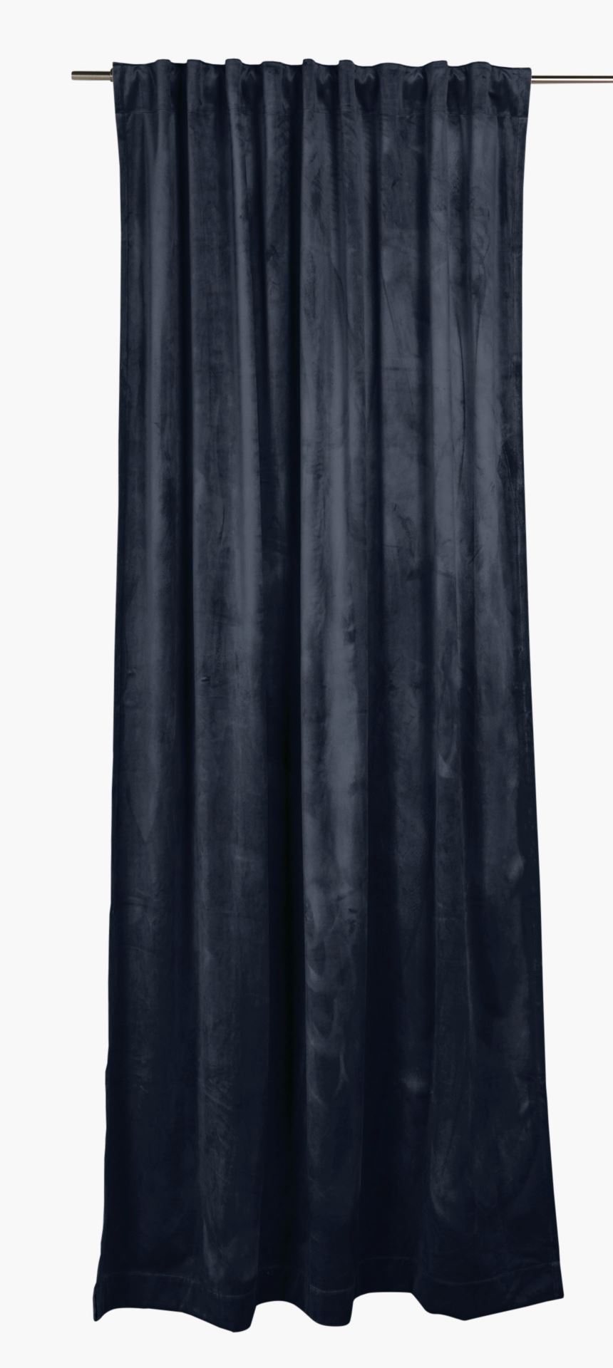 Gardin mørk blå - 135x240cm 7cm mørk blå - 1