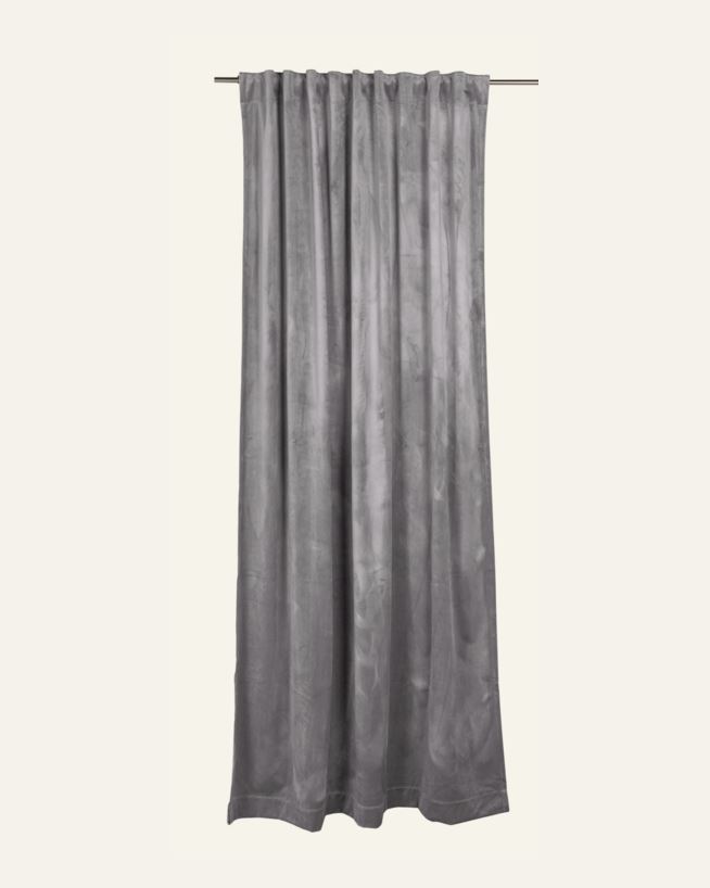 Gardin lys grå - 135x240cm 7cm lys grå - 1