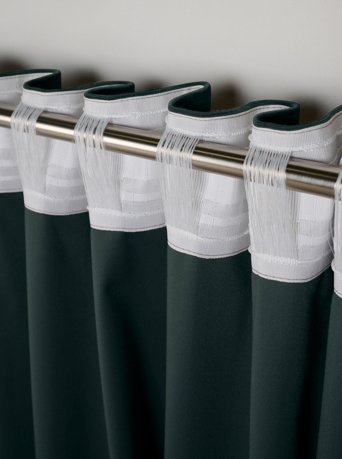 Gardin mørk grønn - 5