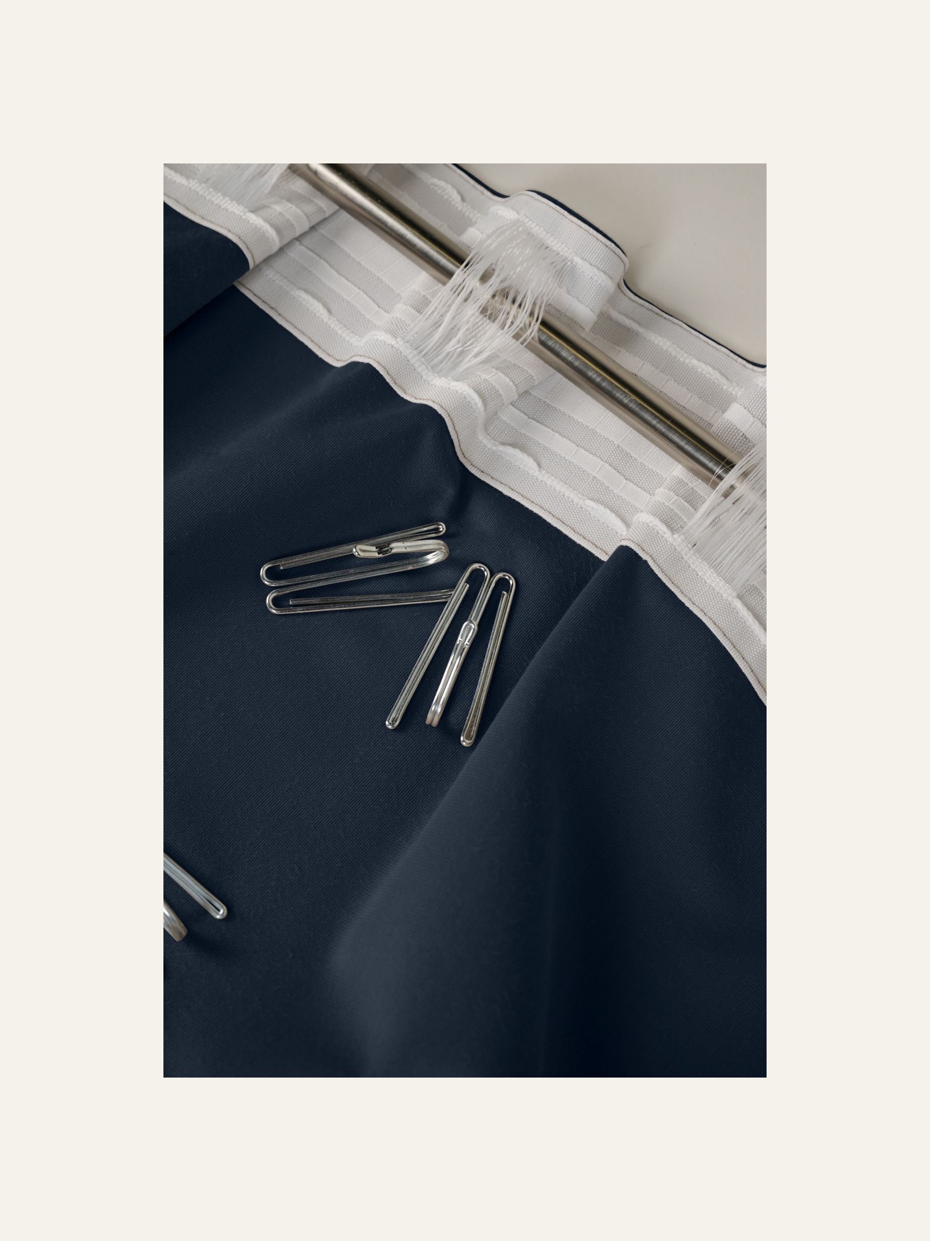 Gardin mørk blå - 5