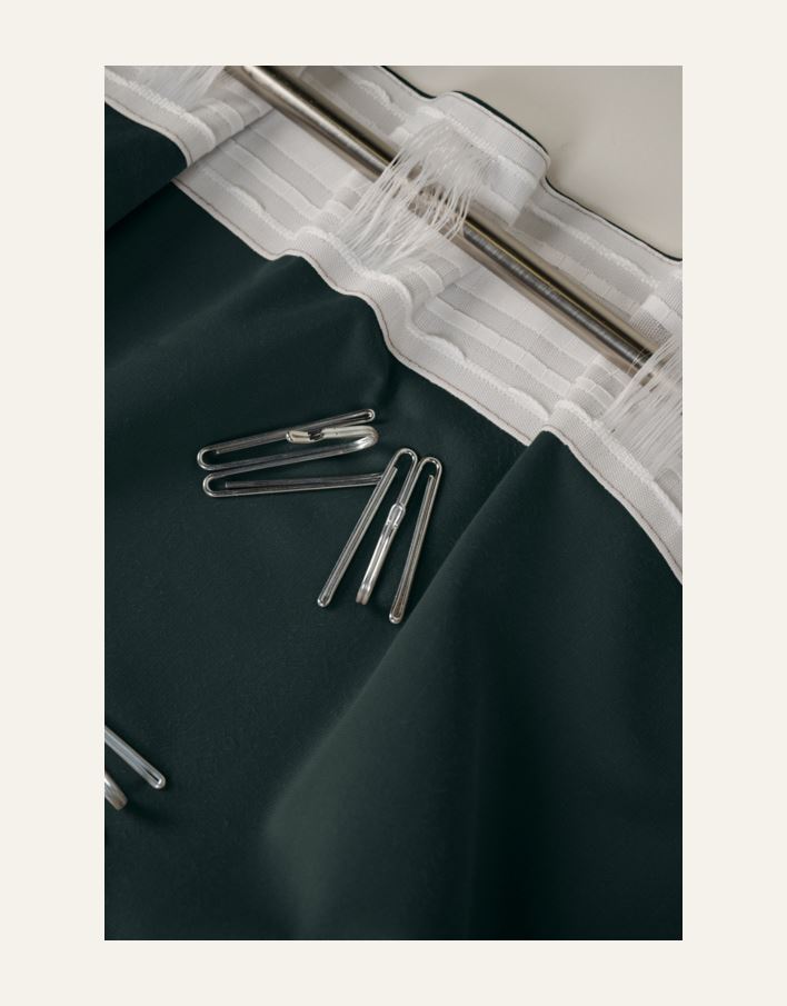 Gardin mørk grønn - 7