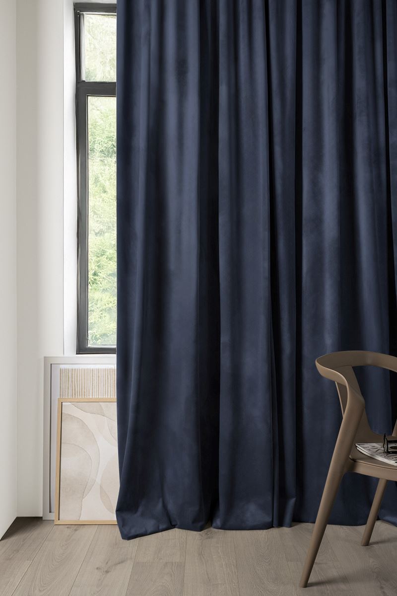 Gardin mørk blå - 6