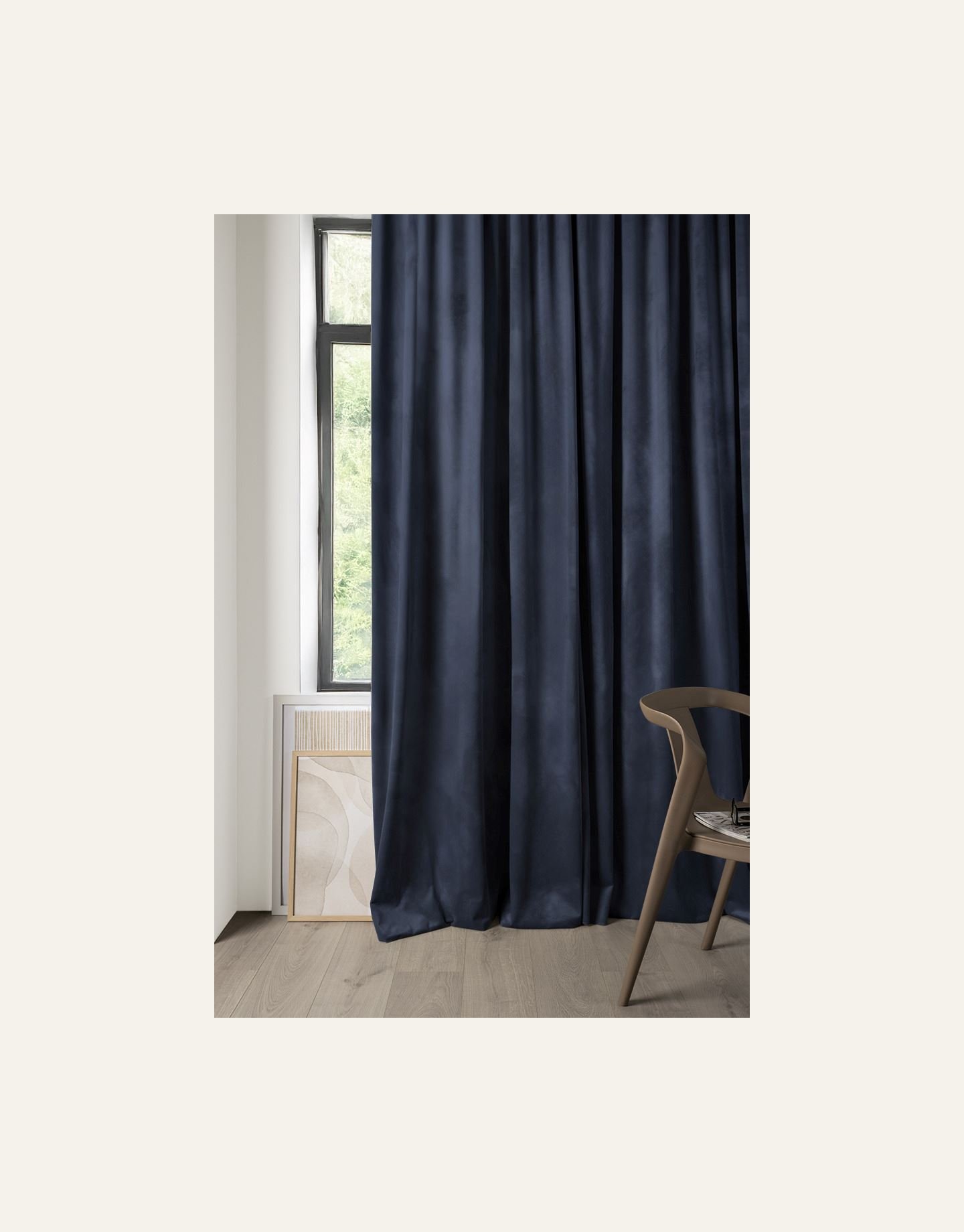 Gardin mørk blå - 6