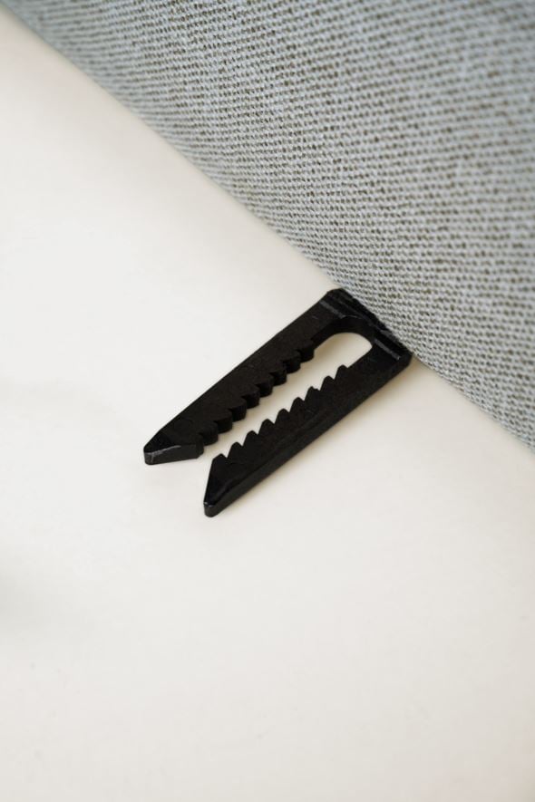 Modulsofa 2 deler armlene grå - 2