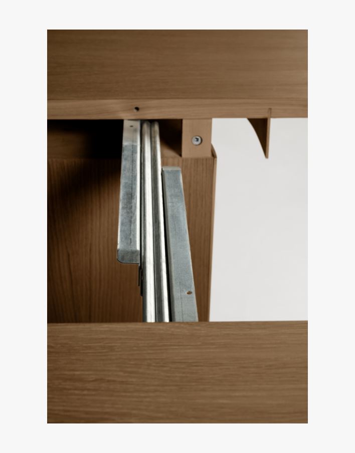 Spisebord brun - ø 127 cm brun - 1