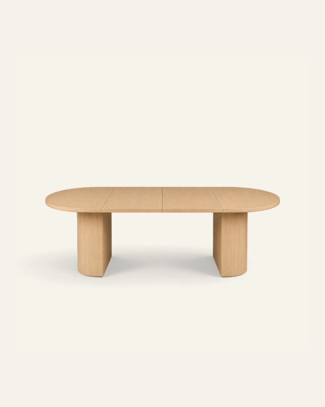 Spisebord natur - ø127 cm natur - 1