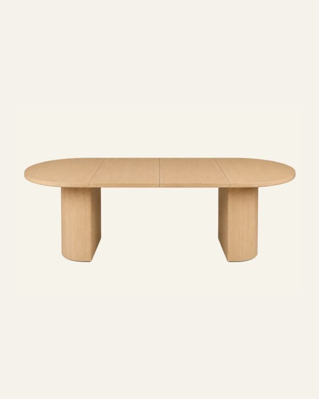 Spisebord natur - ø127 cm natur - 1