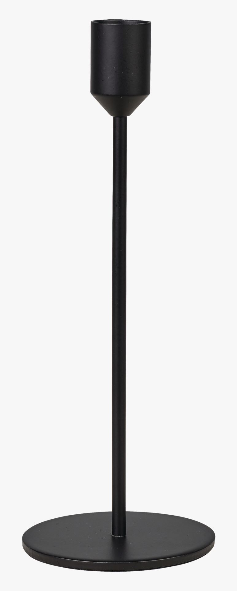 Lysestake svart - 7,8x7,8x21,8 cm svart - 1