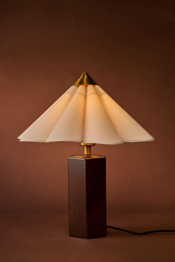 Bordlampe natur - 2