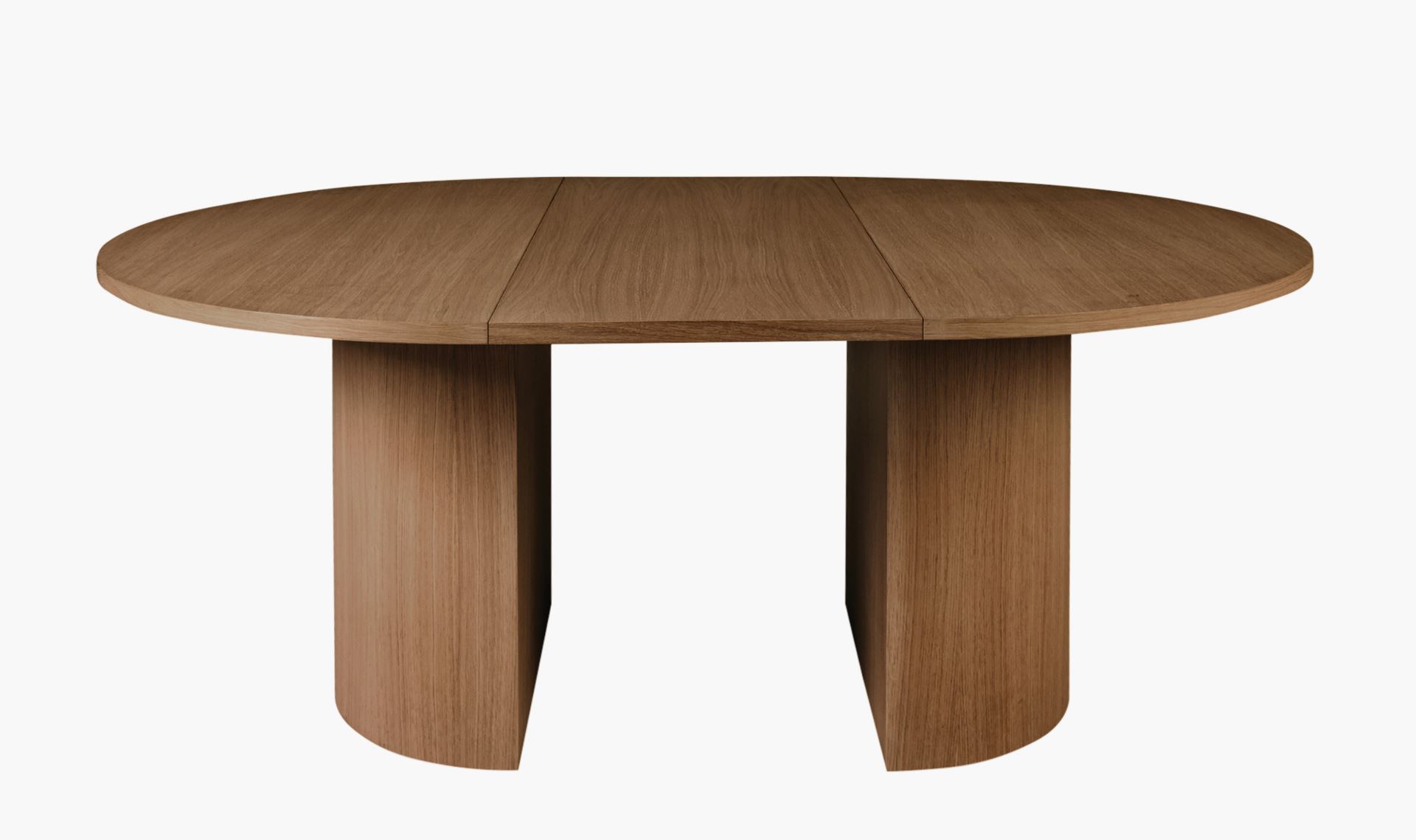 Spisebord brun - ø 127 cm brun - 1