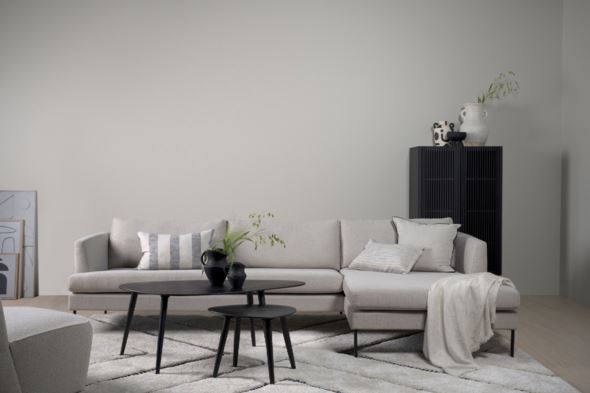 Sofa sjeselong høyre beige - 11