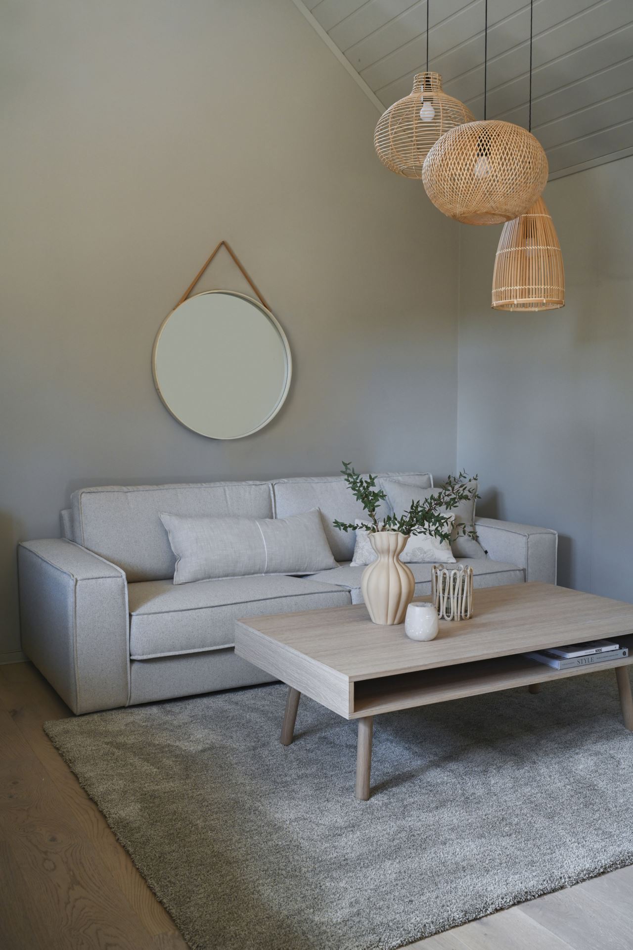 Sofabord høy modell natur - 4