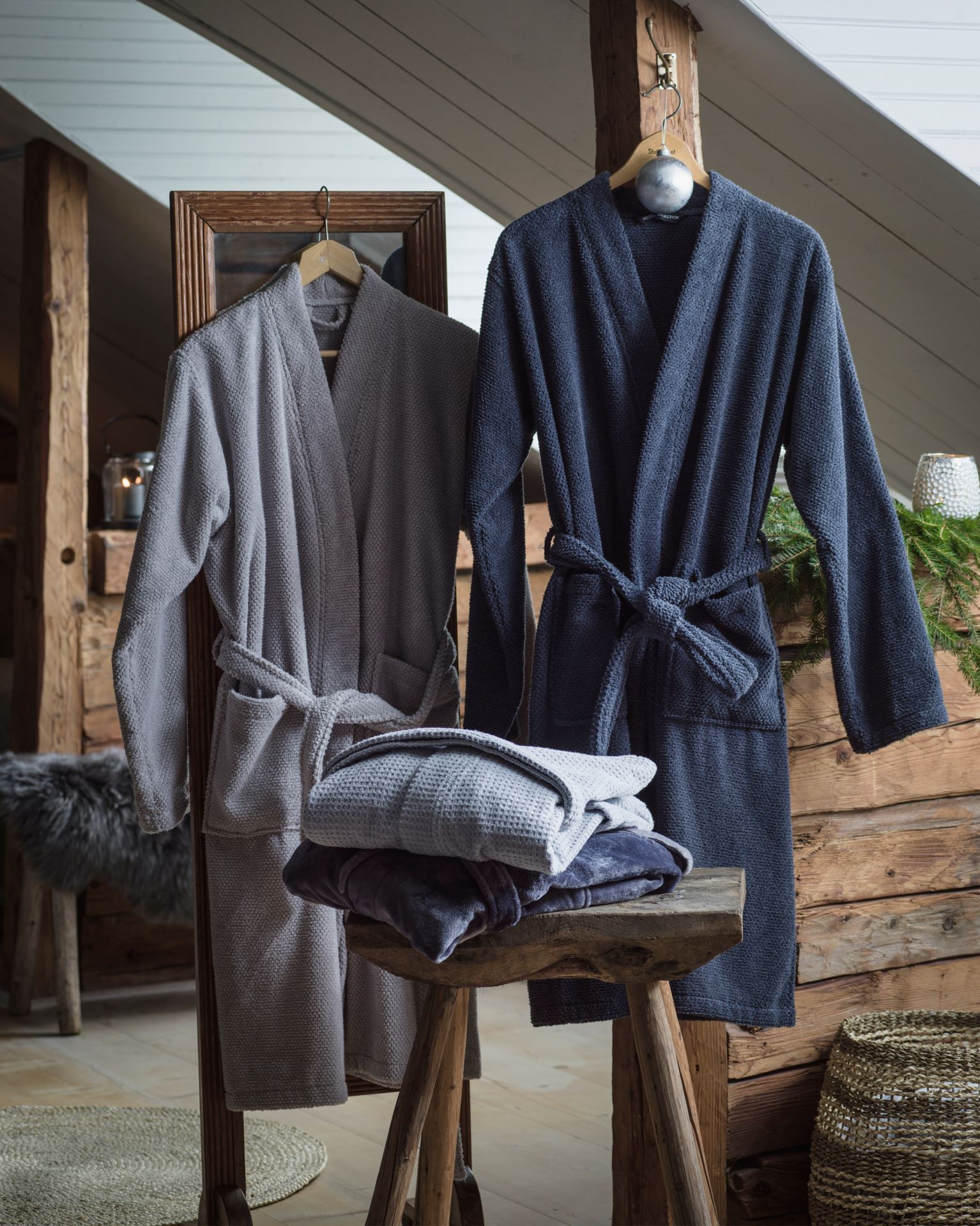 Morgenkåpe grå - 3