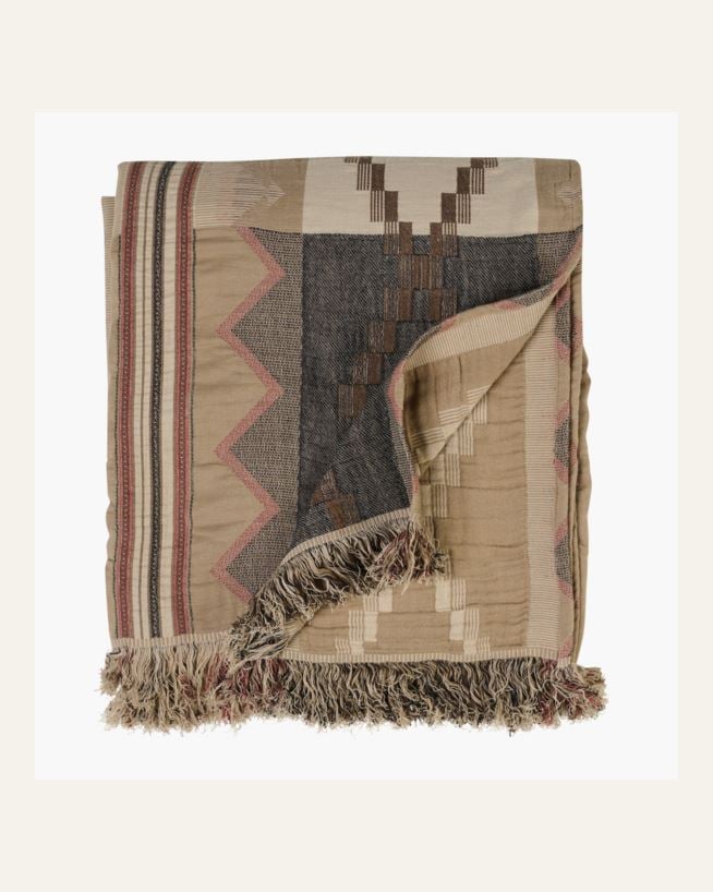 Pledd multi brun - 130x170 cm multi brun - 1