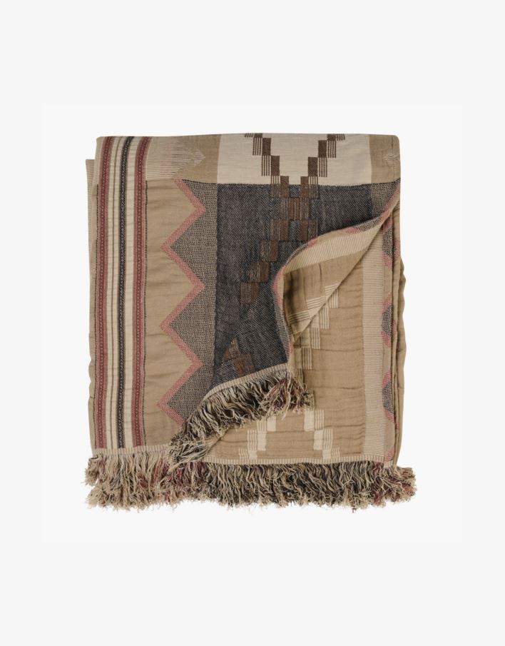 Pledd multi brun - 130x170 cm multi brun - 1