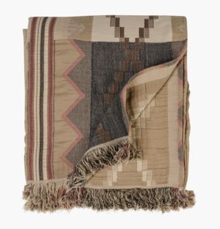 Kid Navajo Pledd Multi Brun 130x170 cm