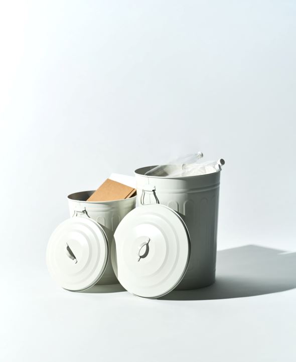 Oppbevaringsbøtte offwhite - 2