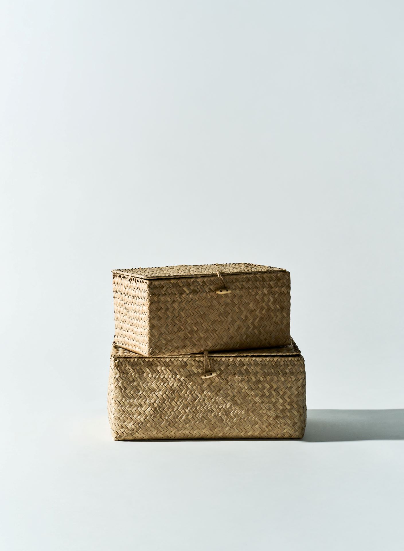 Oppbevaringskurv natur - 5