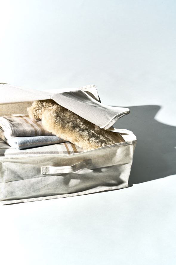 Oppbevarings bag lys natur - 8