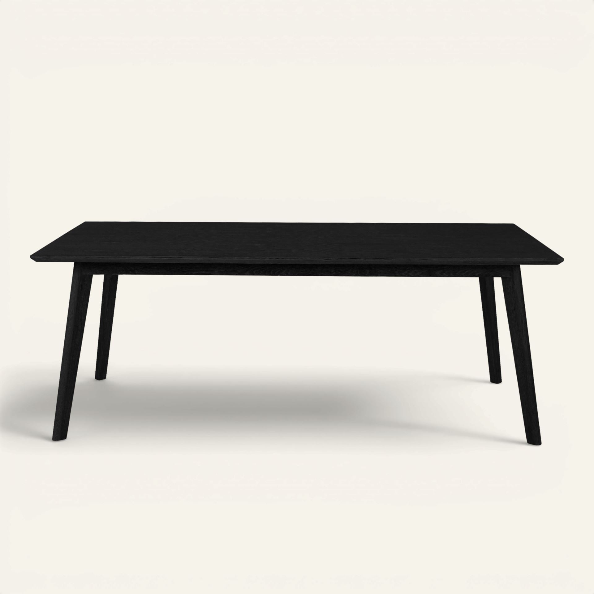 Spisebord svart - 100x200x75 cm svart - 1