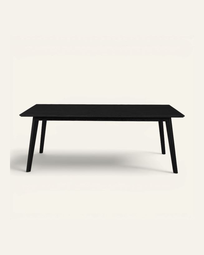 Spisebord svart - 100x200x75 cm svart - 1