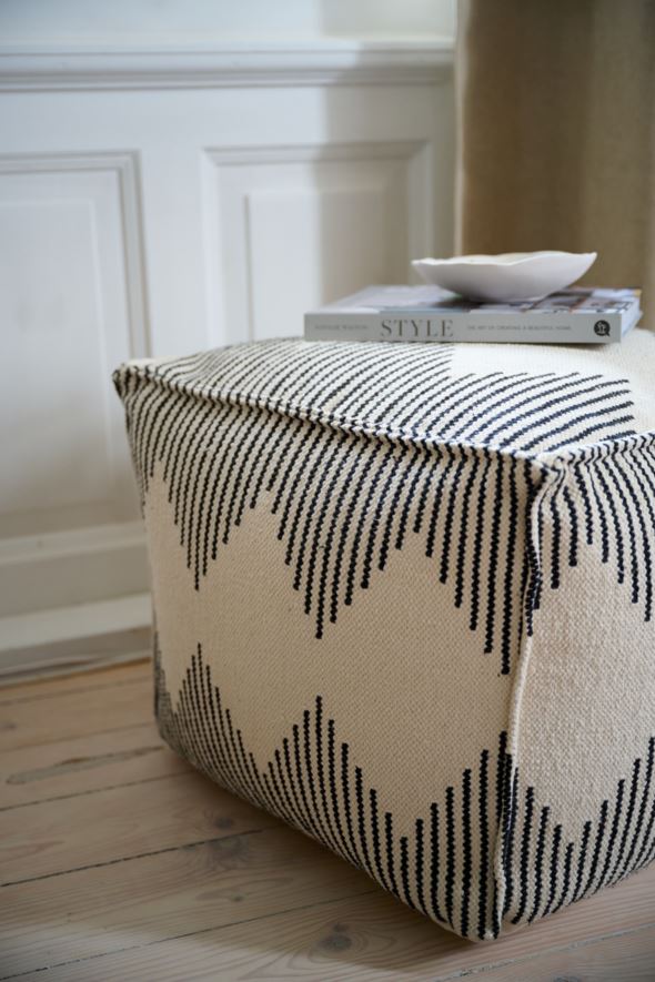 Puff offwhite - 50x50x45cm offwhite - 1