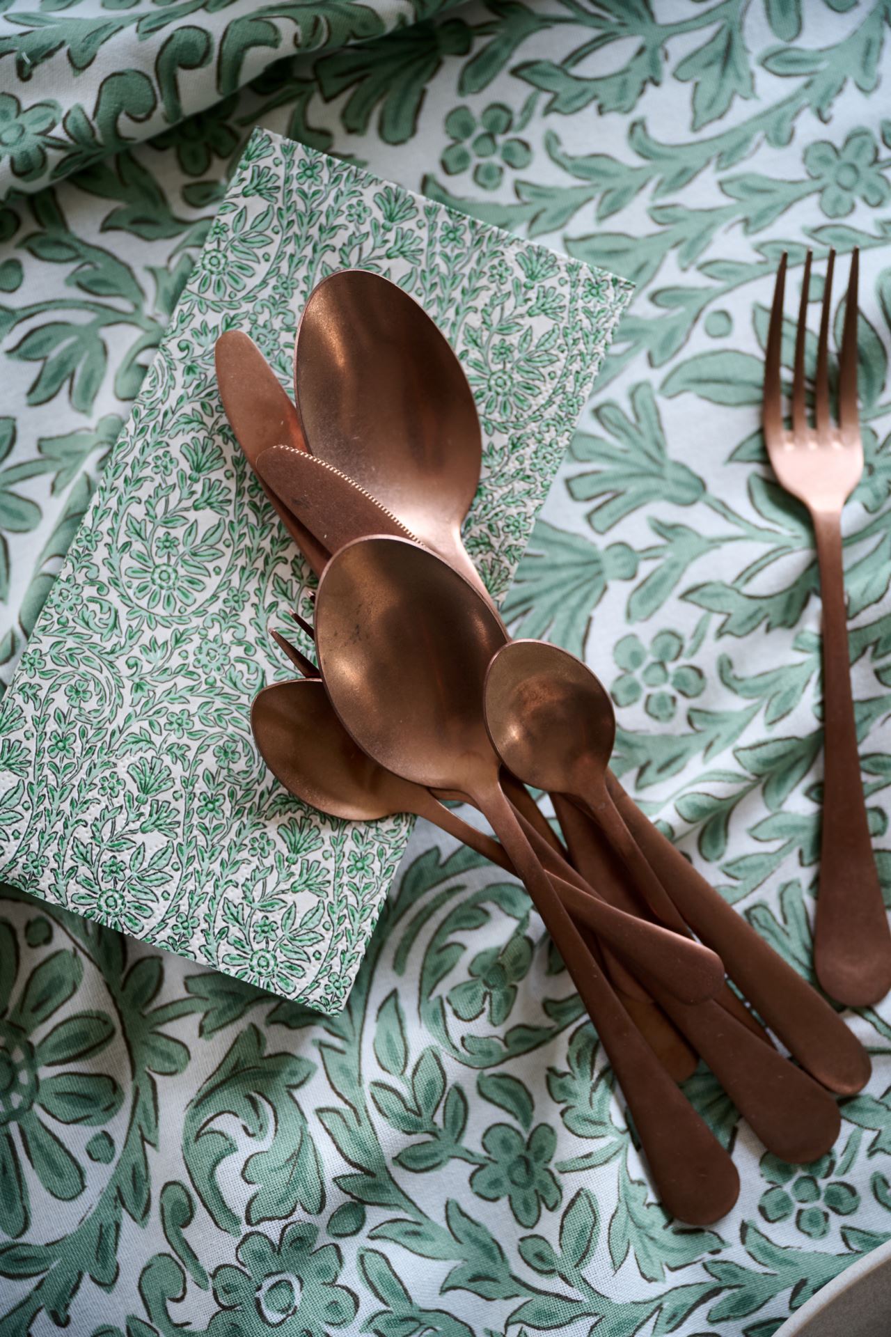 Papirservietter multi grønn - 5