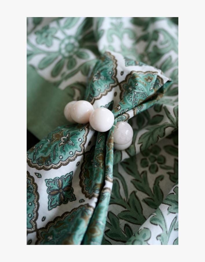 2 pk serviettringer hvit - ø 6,5 hvit - 1