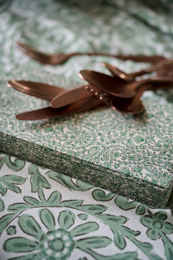 Papirservietter multi grønn - 6