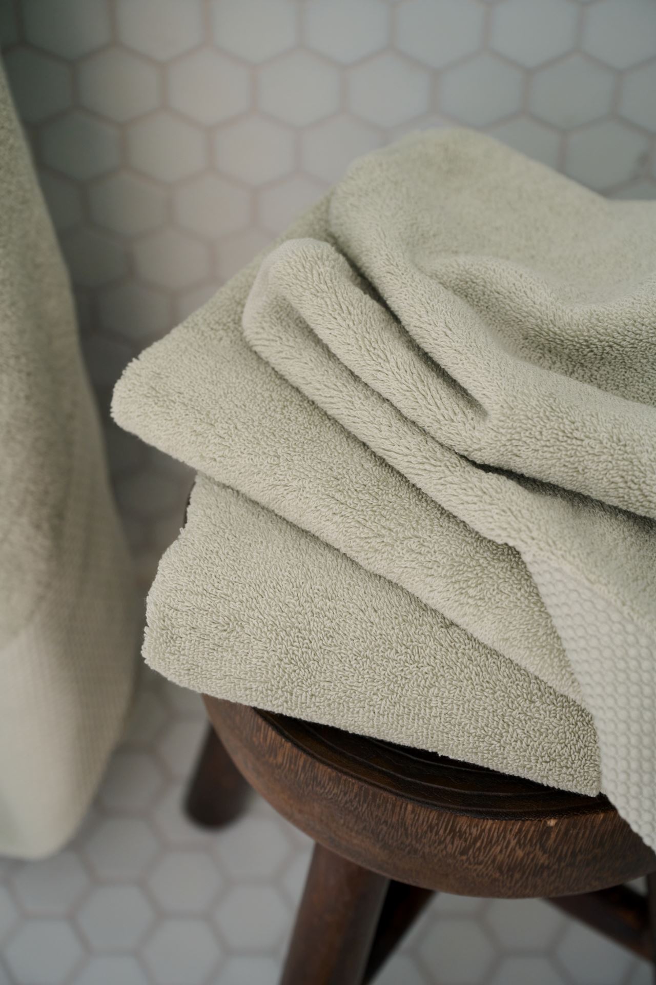 Håndkle lys grønn - 7