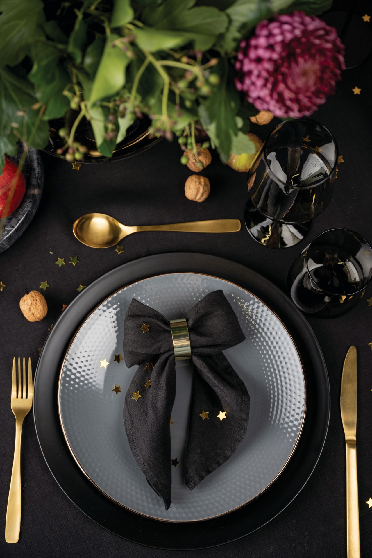 4 pk serviettringer gull - 2