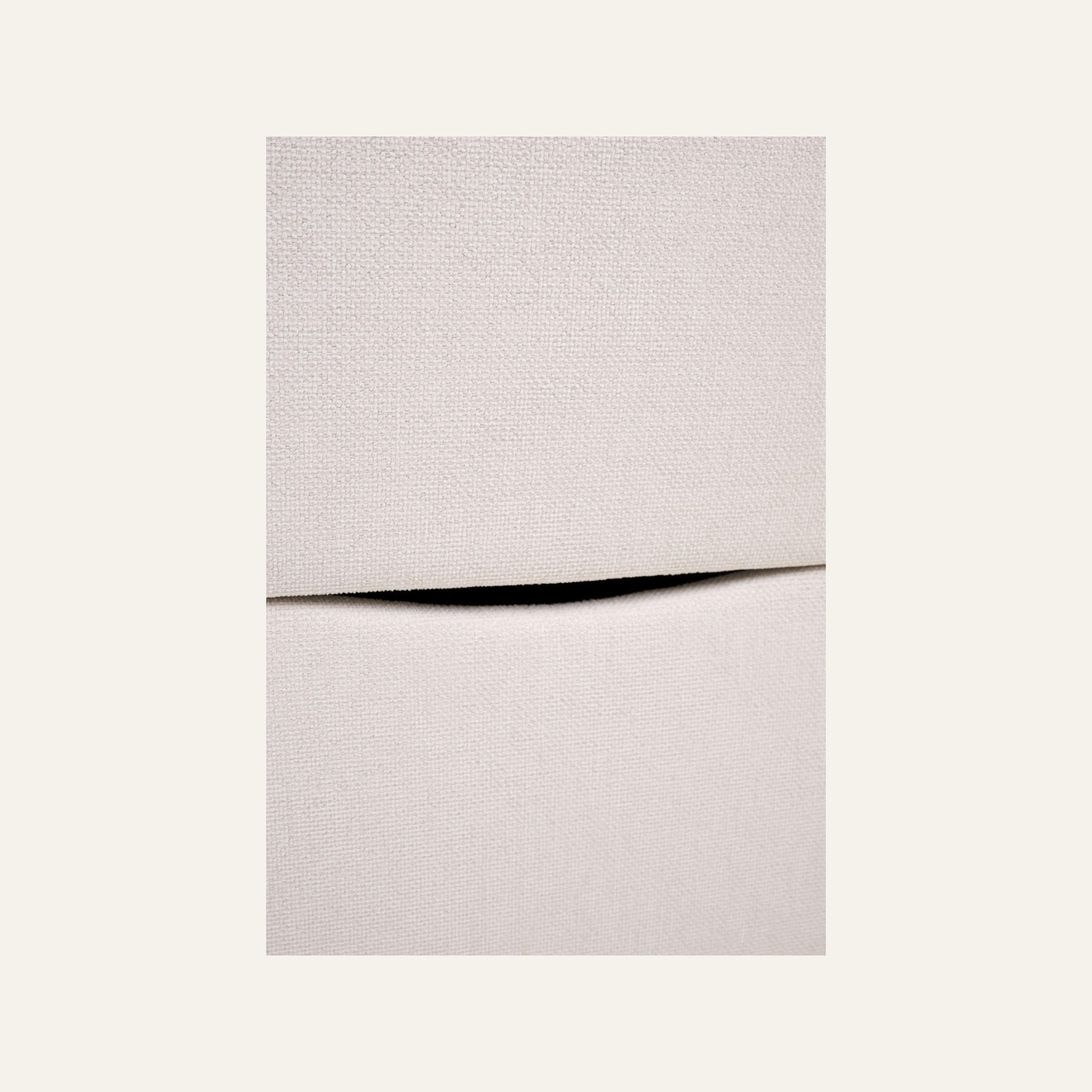 Seng med oppbevaring beige - 5