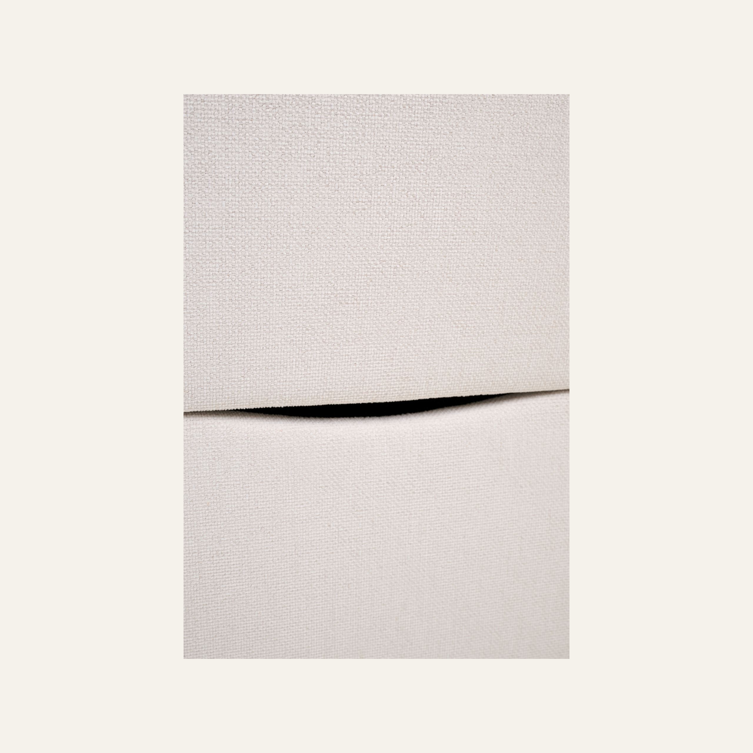 Seng med oppbevaring beige - 5