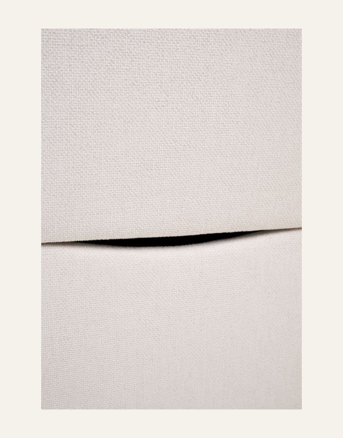 Seng med oppbevaring beige - 5