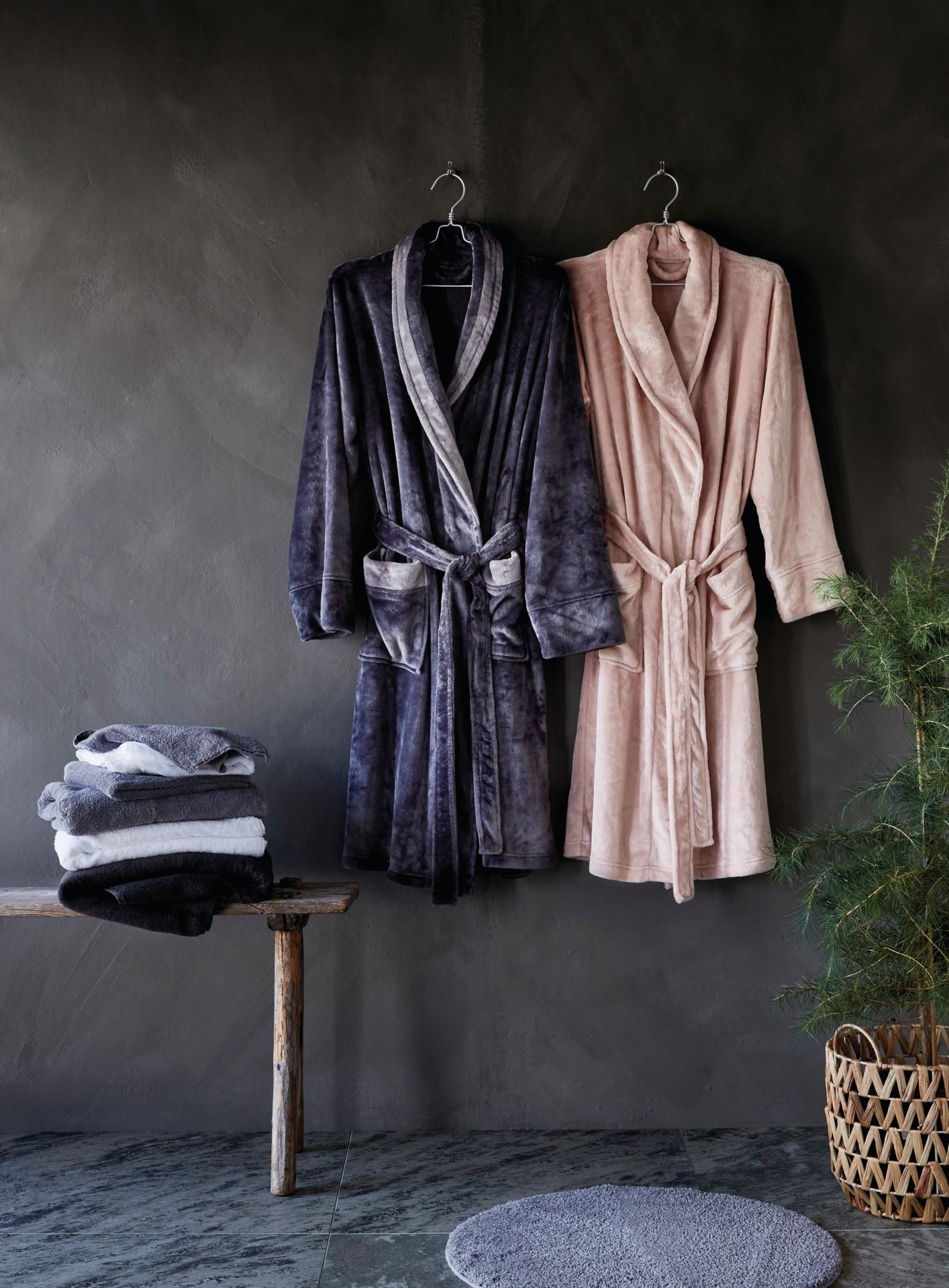 Morgenkåpe grå - 3