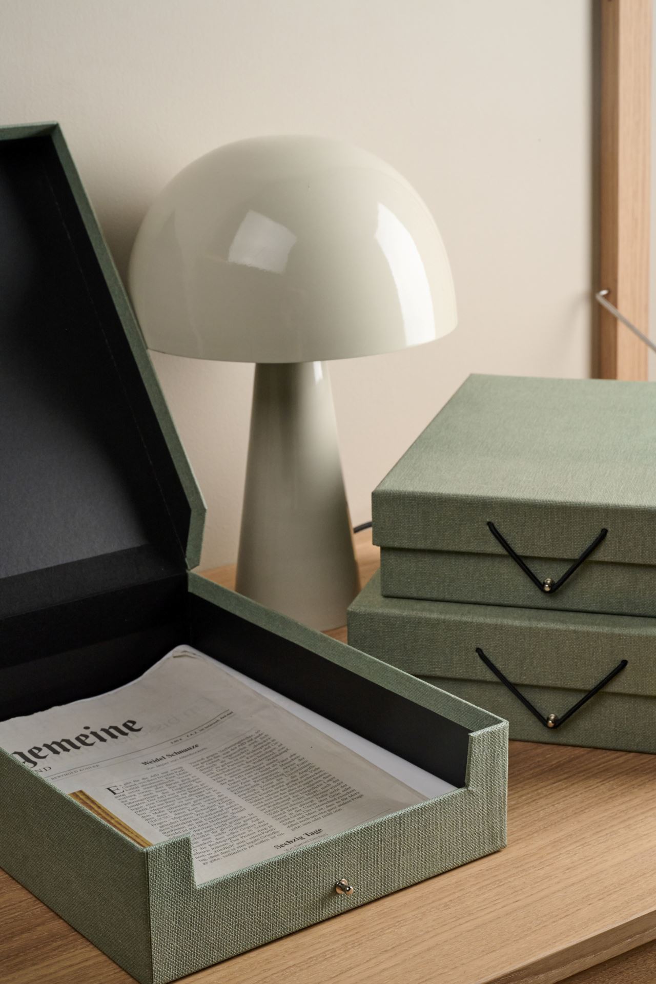 Oppbevaringsboks lys grønn - 2