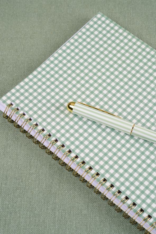 Notatbok a5 olivengrønn - 2