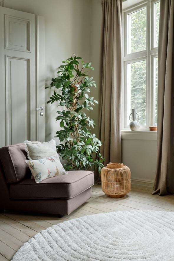 Setetrekk pakke loungestol brun - 2