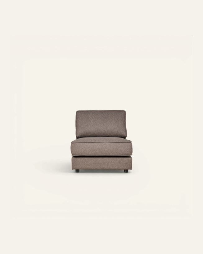 Loungestol brun - 74x95x79 cm brun - 1
