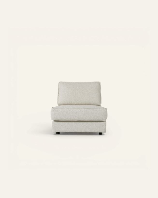 Loungestol natur - 74x95x79 cm natur - 1