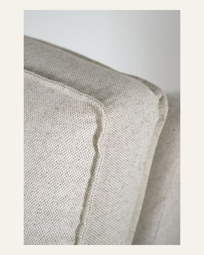 Loungestol natur - 74x95x79 cm natur - 1