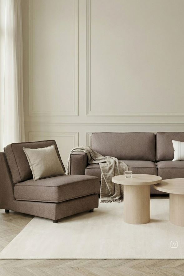 Loungestol brun - 2