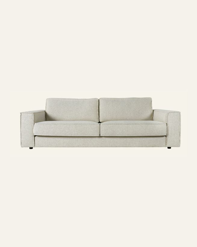 3 seter sofa natur - 222x95x79 cm natur - 1
