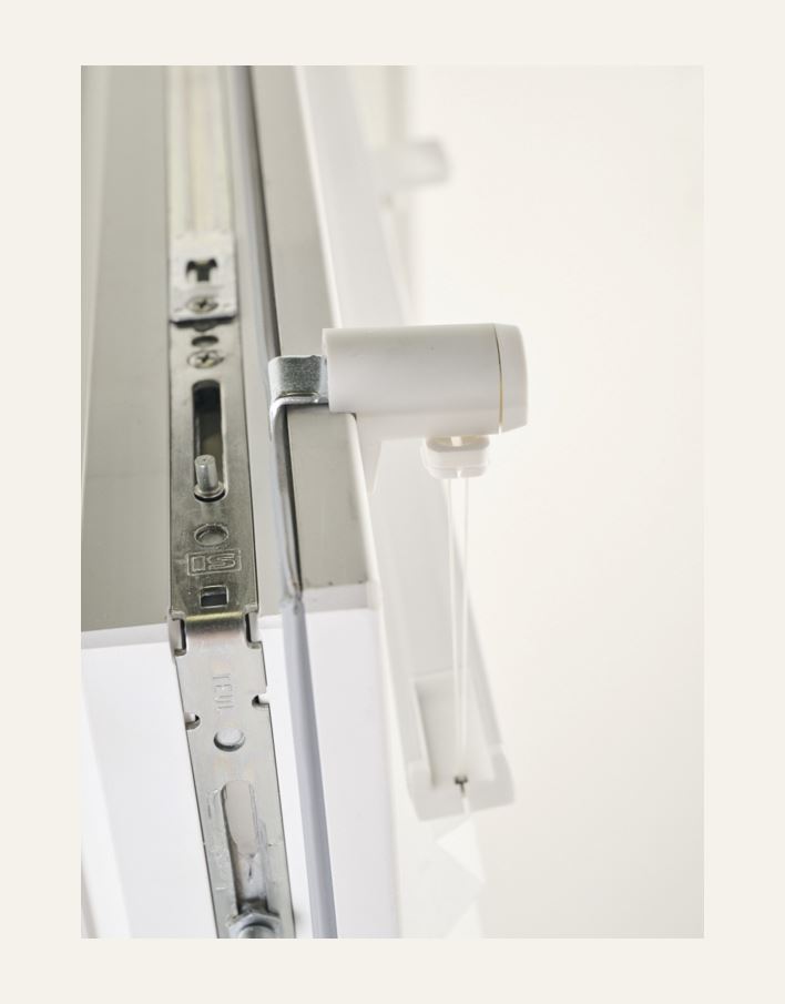 Basic opp&ned enkel plisségardin 25mm multi - 4