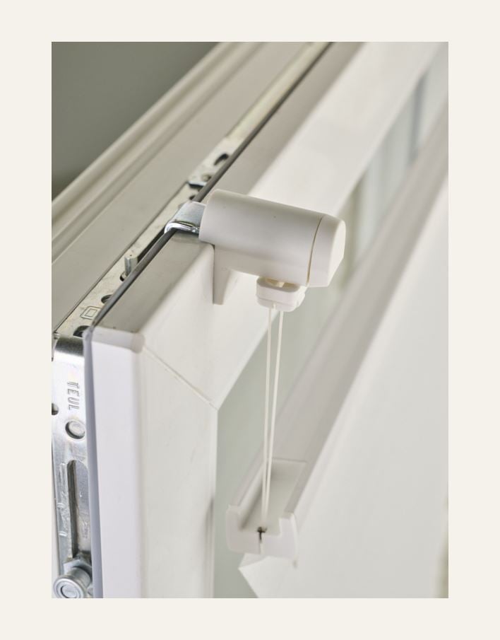 Basic opp&ned enkel plisségardin 25mm multi - 6