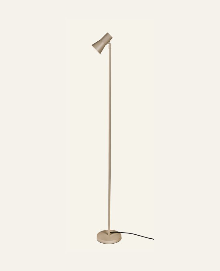Gulvlampe taupe - 20x17,5x140 cm taupe - 1